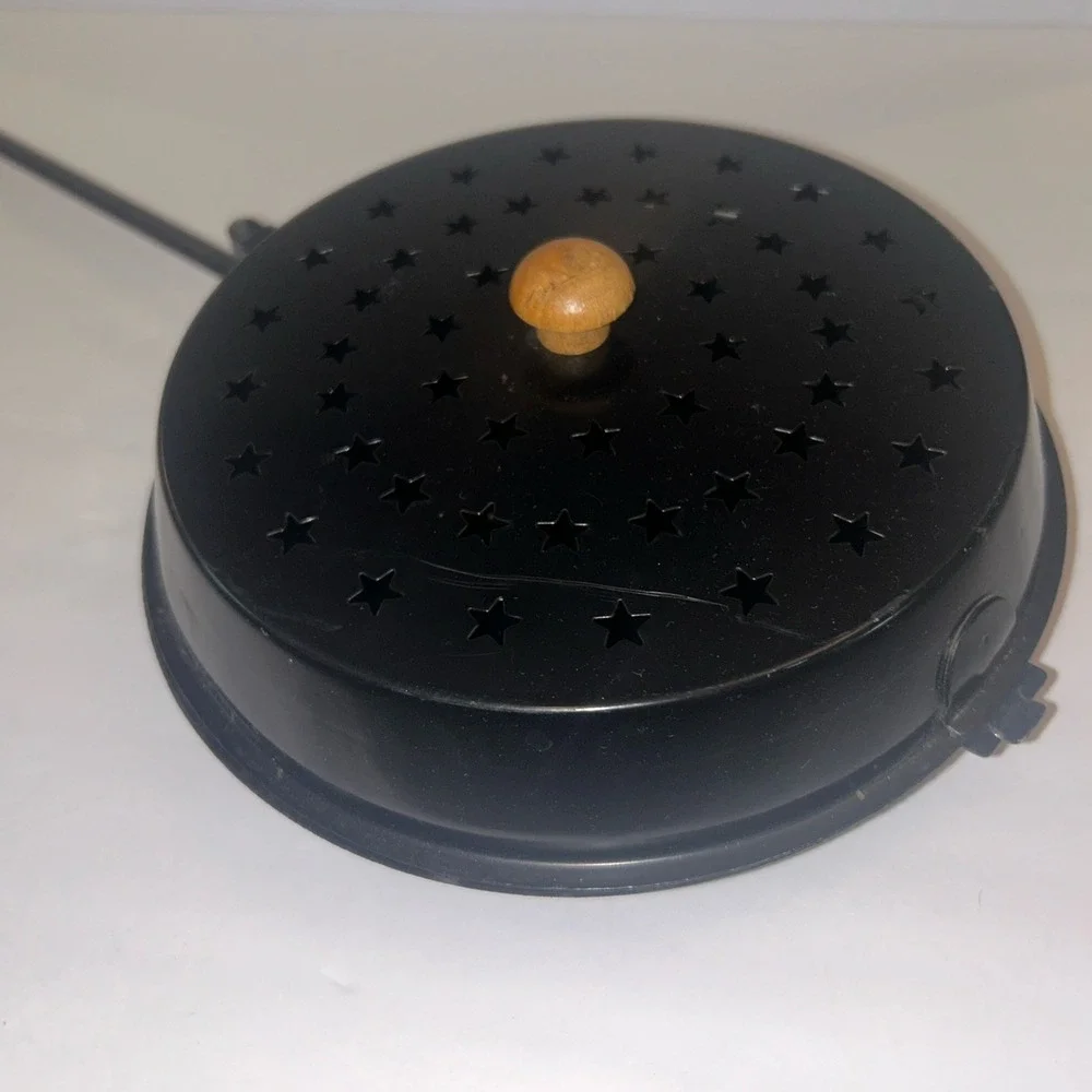 Vintage Campfire Fireplace Metal Stars Popcorn Popper 27